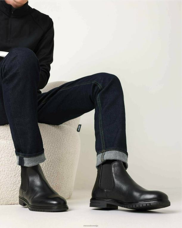 Mexxschwarz moški gležnjar haytem črn 860R697