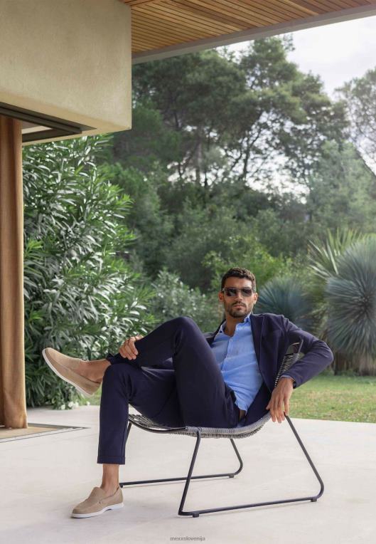 Mexxmodra moški raztegljiv mornarsko modri blazer 860R463