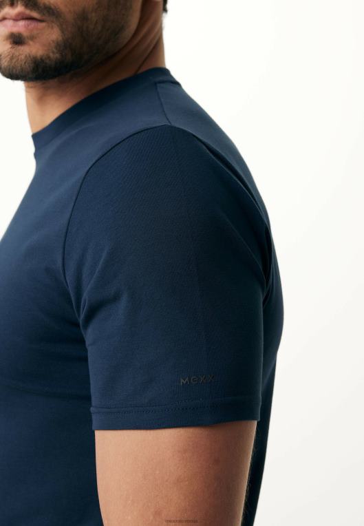 Mexxmodra moški oliver majica mornarsko modra 860R557