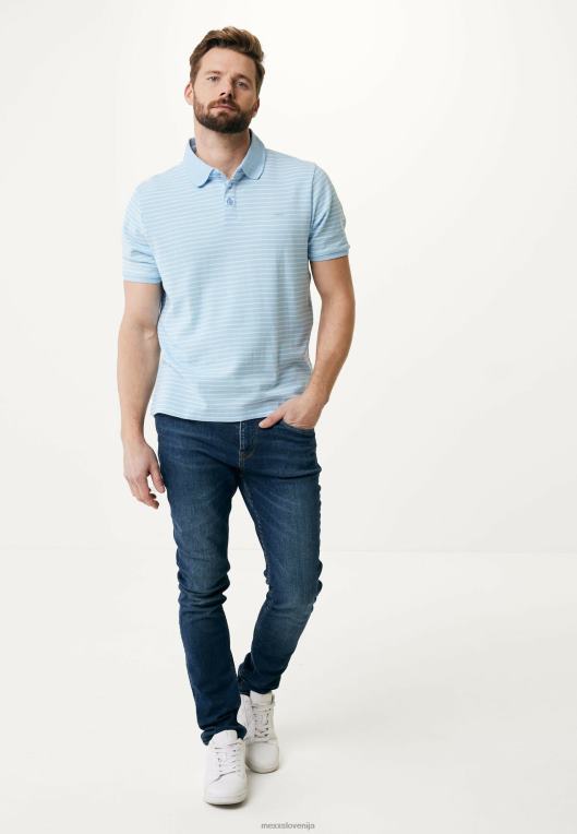 Mexxmodra moški polo črtasta svetla 860R525