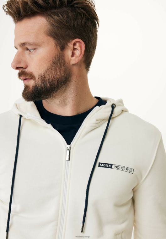 Mexxbež moški umazano bela jopica s kapuco 860R603