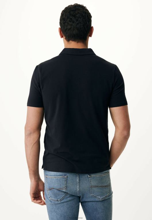 Mexxschwarz moški kevin polo črna 860R554