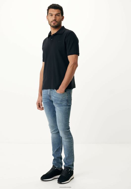 Mexxschwarz moški peter polo črna 860R528