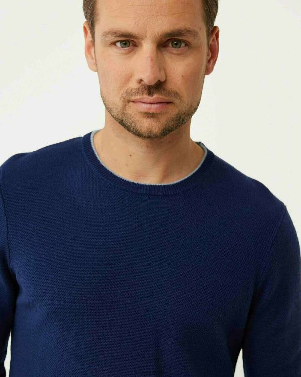 Mexxmodra moški pulover pleten temno 860R600