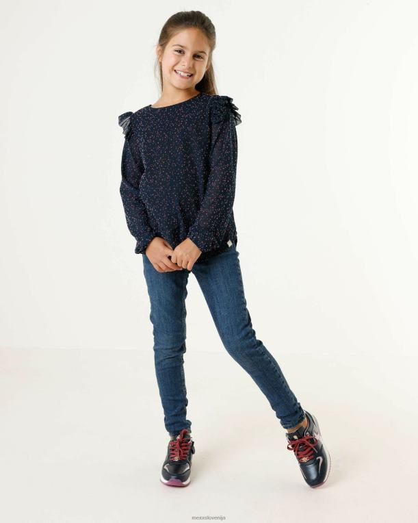 Mexxmodra dekleta mornarska mrežasta bluza 860R837
