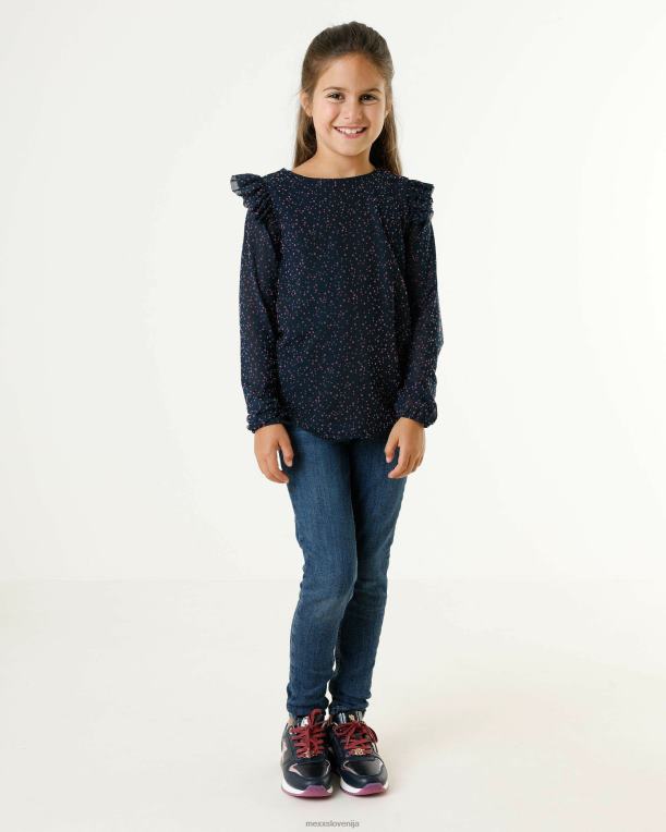 Mexxmodra dekleta mornarska mrežasta bluza 860R837