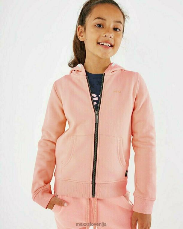 Mexxroza dekleta pulover s kapuco z zadrgo 860R857