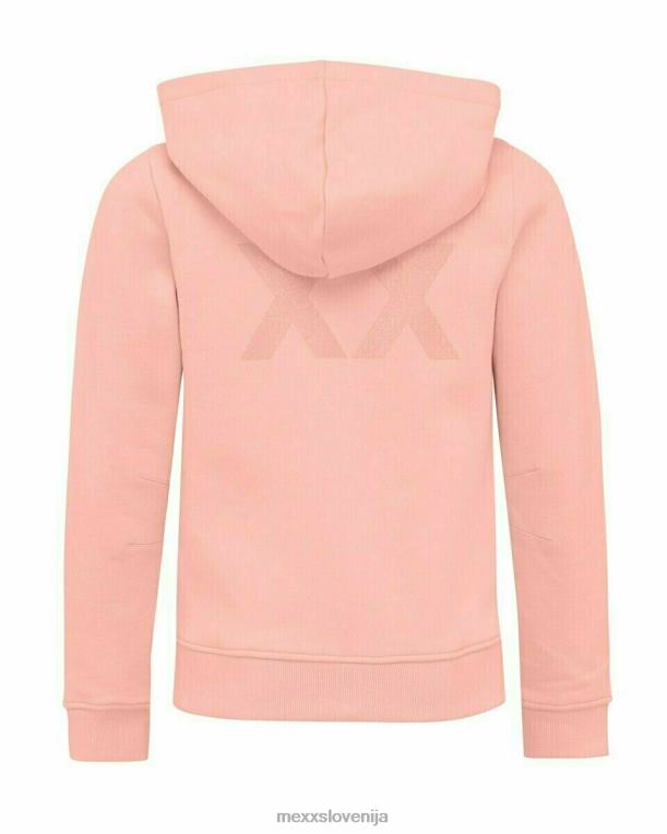 Mexxroza dekleta pulover s kapuco z zadrgo 860R857