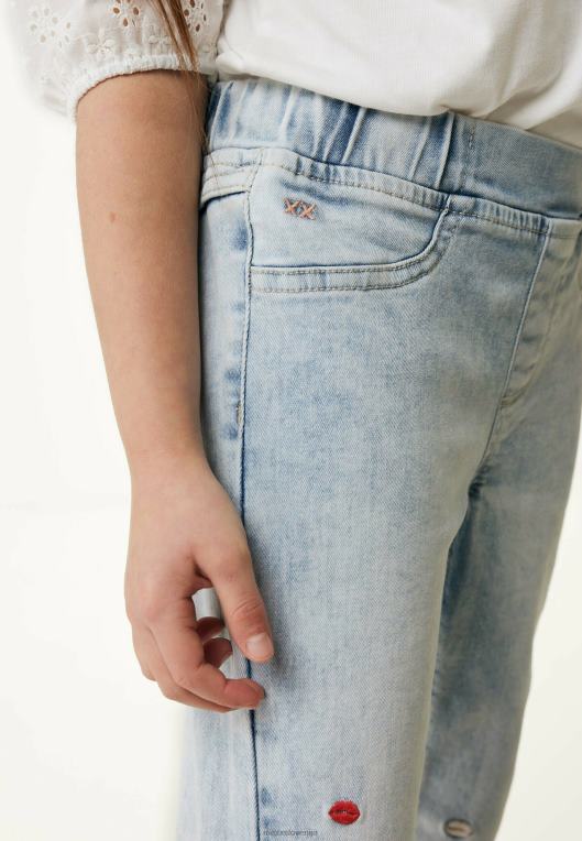 Mexxmodra dekleta flared jeans light 860R769