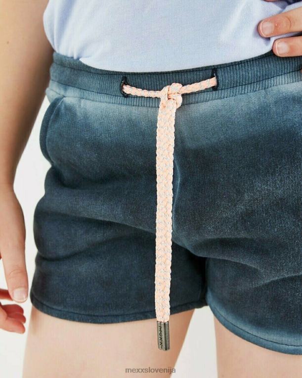 Mexxmodra dekleta sweat short mornarsko modra 860R866