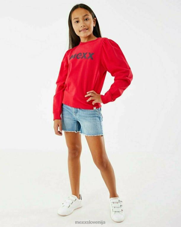 Mexxmodra dekleta tina kratki denim svetlo belilo 860R852