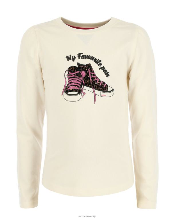 Mexxbela dekleta majica z dolgimi rokavi 860R832