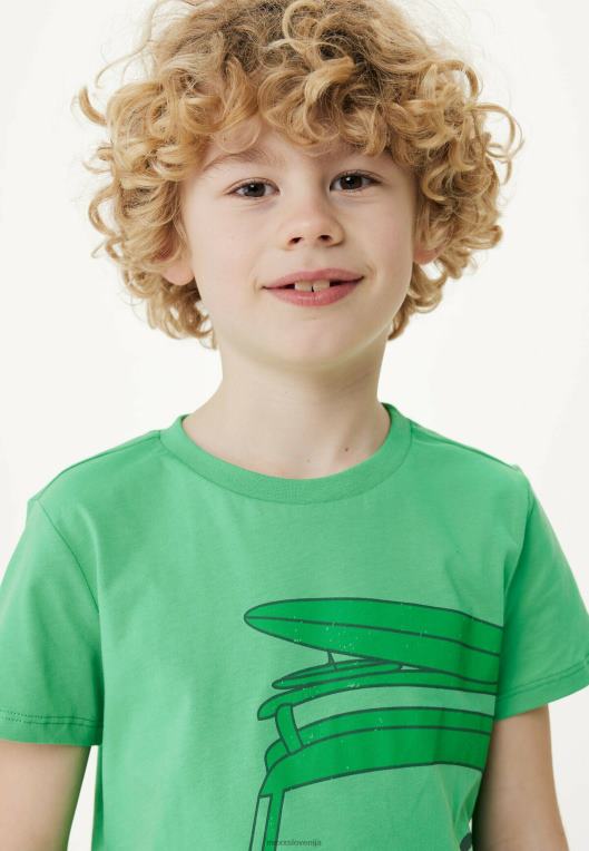 Mexxbombaž fantje majica z umetninami zelena 860R880