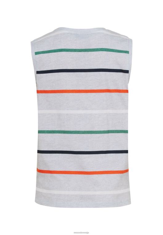 Mexxbombaž fantje črtasto brezrokavnik siva melee 860R897