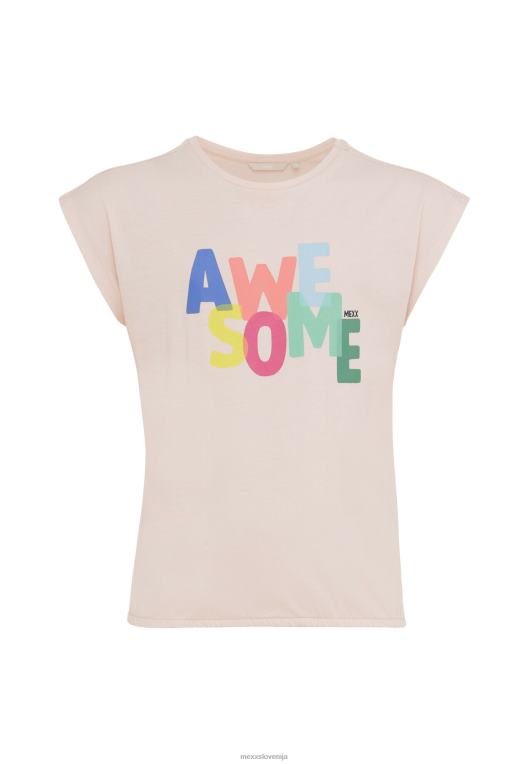 Mexxroza dekleta majica s kratkimi rokavi svetla 860R747