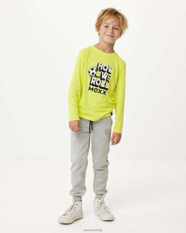 Mexxrumena fantje majica z neonsko umetnino 860R956