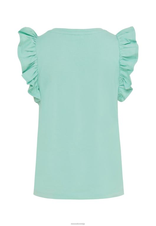 Mexxzelena dekleta majica s kratkimi rokavi svetla 860R805