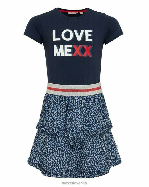 Mexxmodra dekleta mornarska obleka dva v eni 860R843