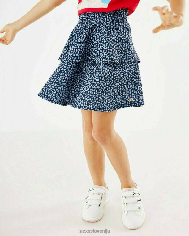 Mexxmodra dekleta mornarsko krilo s potiskom 860R844