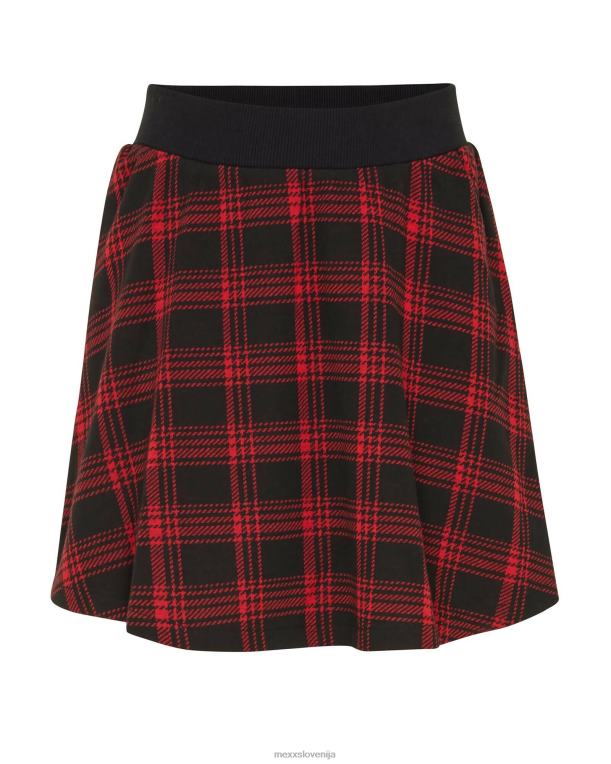 Mexxrdeča dekleta pleteno karo krilo 860R817