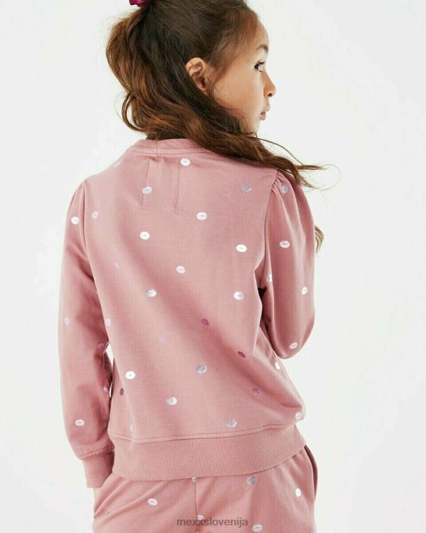 Mexxroza dekleta pulover z ovratnikom star 860R873