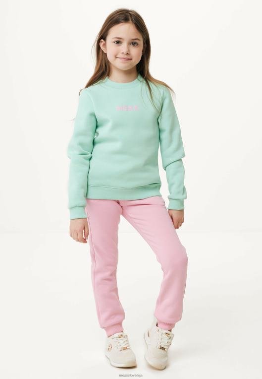 Mexxzelena dekleta lahek pulover z okroglim izrezom 860R773