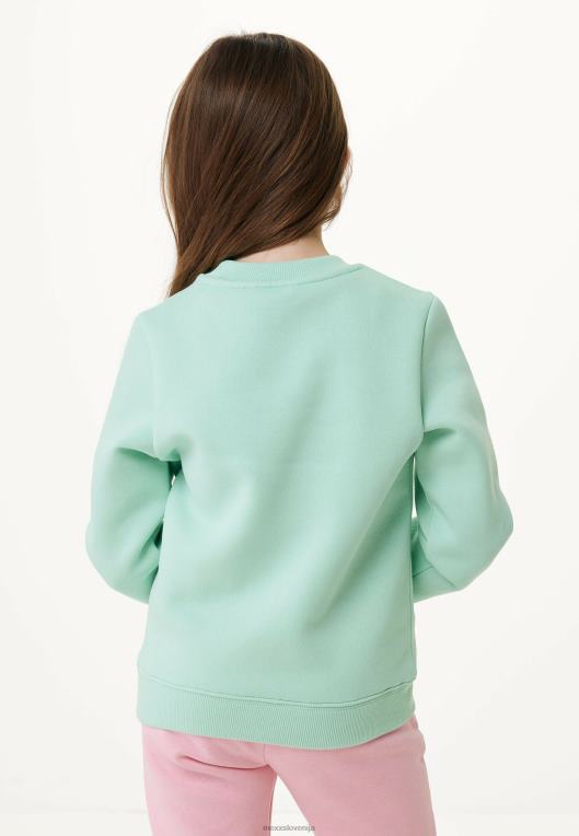 Mexxzelena dekleta lahek pulover z okroglim izrezom 860R773