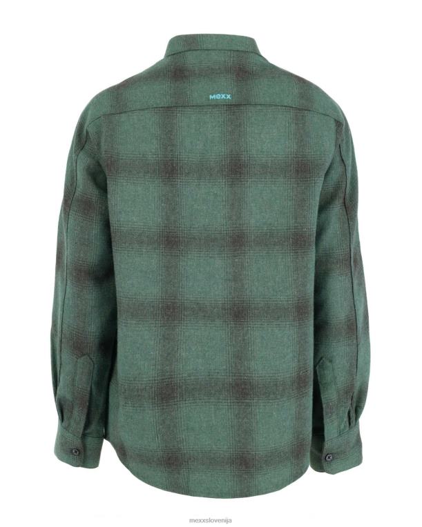 Mexxzelena fantje karirasta temna srajca z zadrgo 860R945