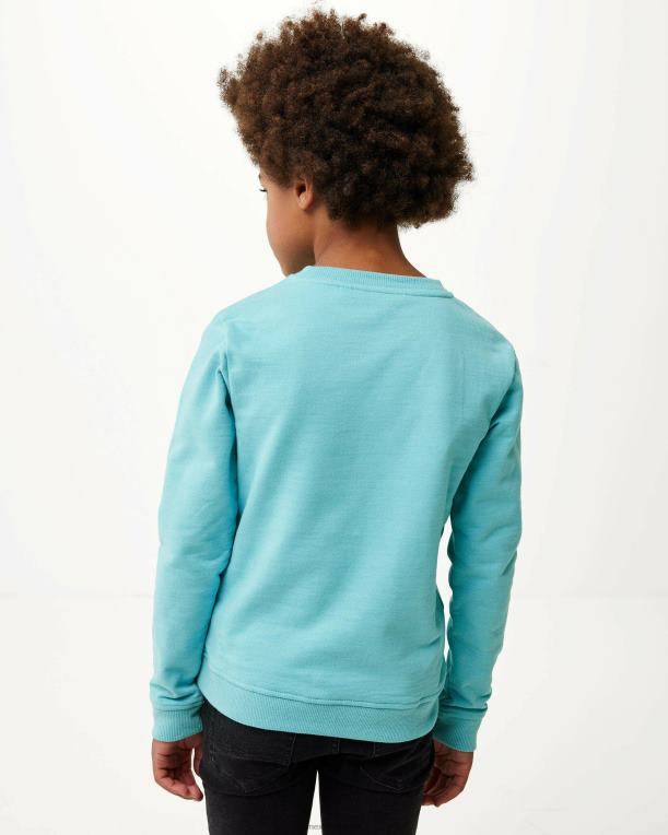 Mexxmodra fantje nosilec logotipa crewneck ocean 860R953
