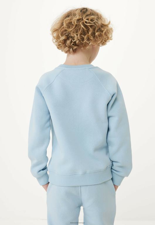 Mexxmodra fantje pulover z okroglim ovratnikom, lahka umetnina 860R888