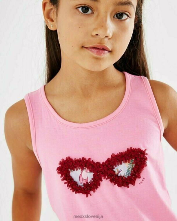 Mexxroza dekleta s prekrižano hrbtno majico 860R848