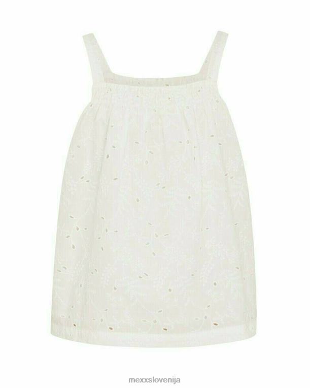 Mexxbela dekleta vrh iz vezenja bele barve 860R864