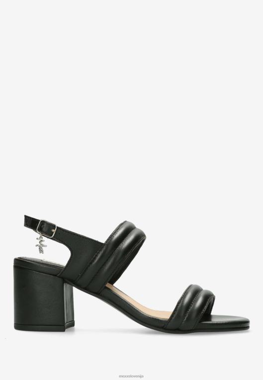 Mexxschwarz ženske sandal josephine črn 860R378