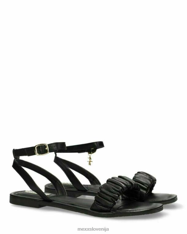 Mexxschwarz ženske sandal julia črn 860R370