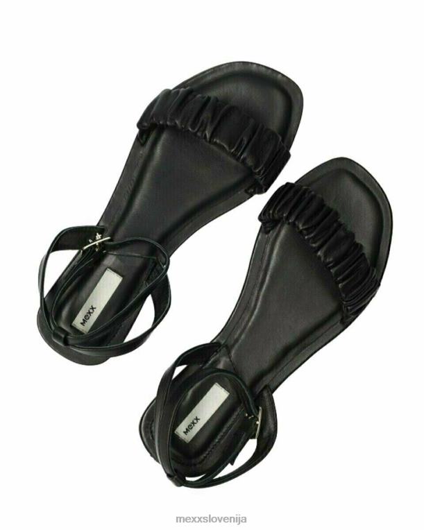 Mexxschwarz ženske sandal julia črn 860R370