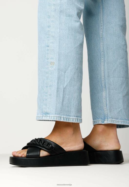 Mexxschwarz ženske sandal lexi črn 860R300