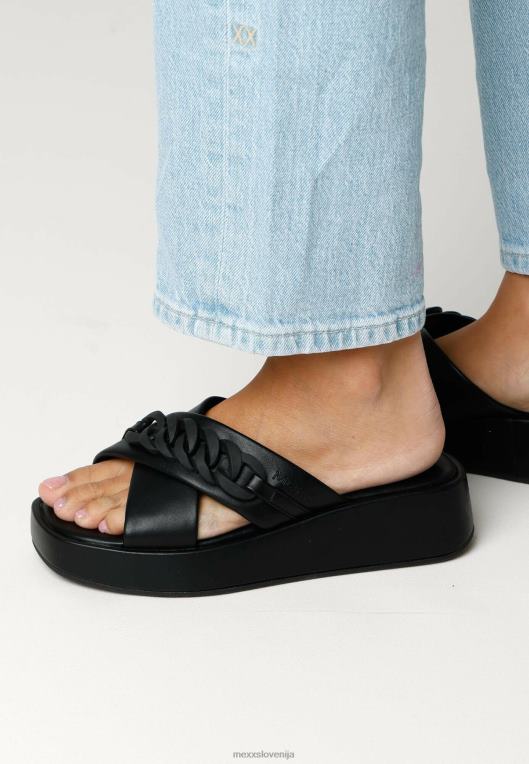 Mexxschwarz ženske sandal lexi črn 860R300