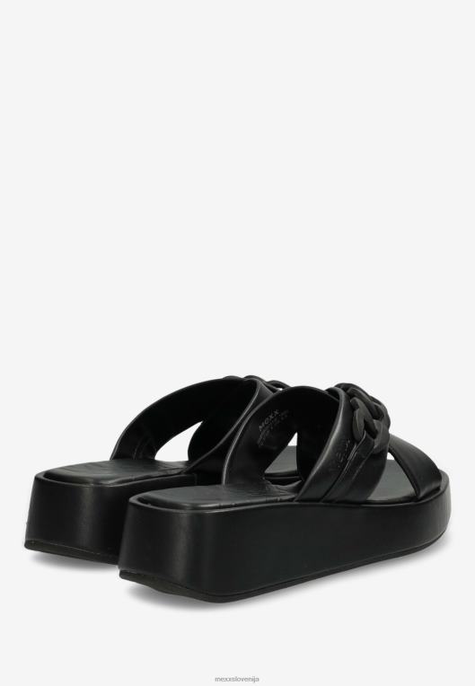 Mexxschwarz ženske sandal lexi črn 860R300