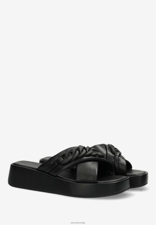 Mexxschwarz ženske sandal lexi črn 860R300