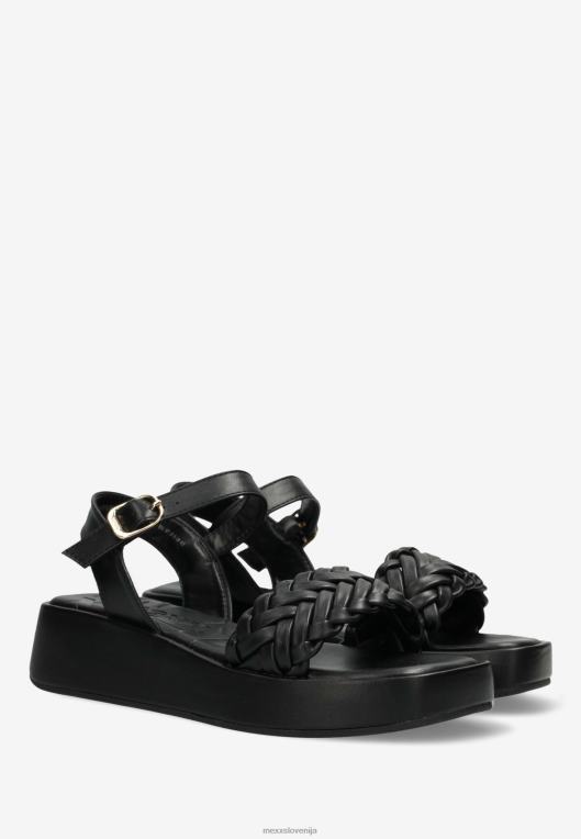 Mexxschwarz ženske sandal lilija črna 860R290