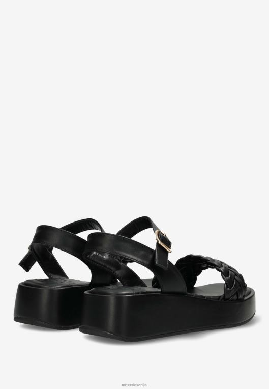 Mexxschwarz ženske sandal lilija črna 860R290