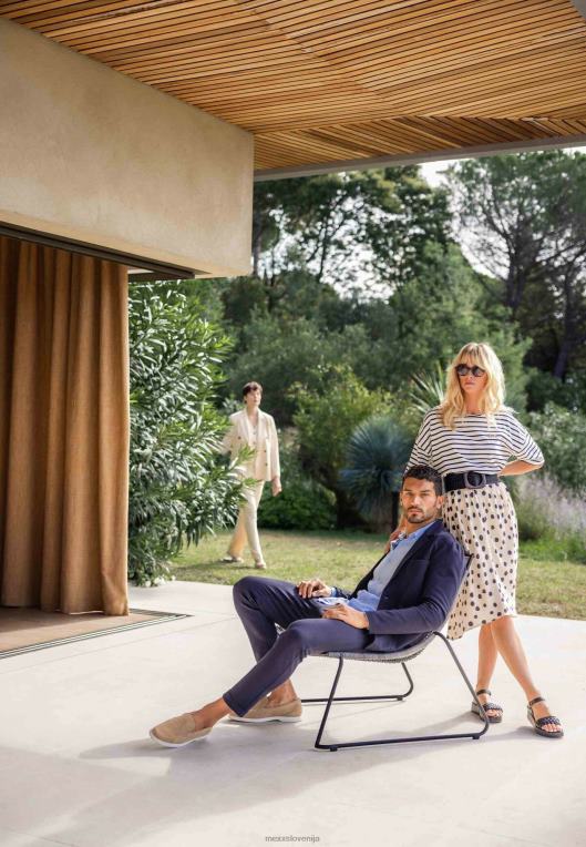 Mexxschwarz ženske sandal lilija črna 860R290