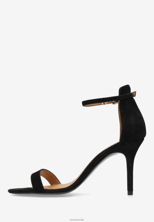 Mexxschwarz ženske sandal mierel črn 860R314