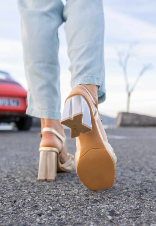 Mexxzlato ženske sandal s peto lauren 860R325