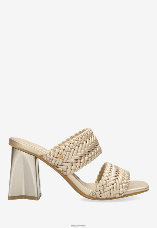 Mexxzlato ženske sandal s peto lila 860R236