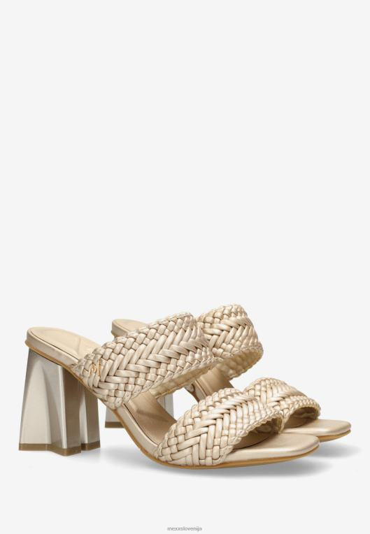 Mexxzlato ženske sandal s peto lila 860R236