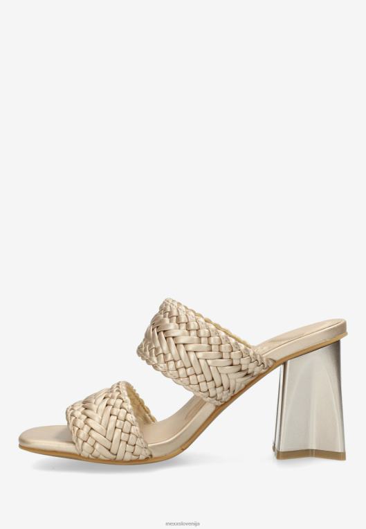 Mexxzlato ženske sandal s peto lila 860R236