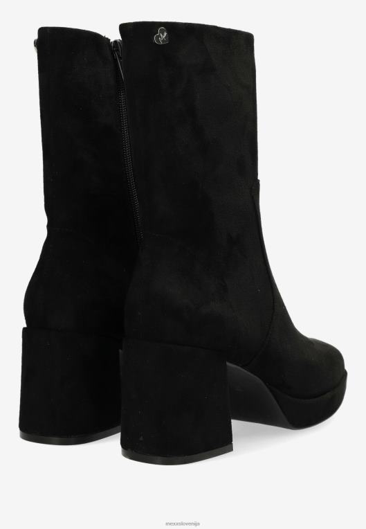 Mexxschwarz ženske gležnar kiwi črn 860R363