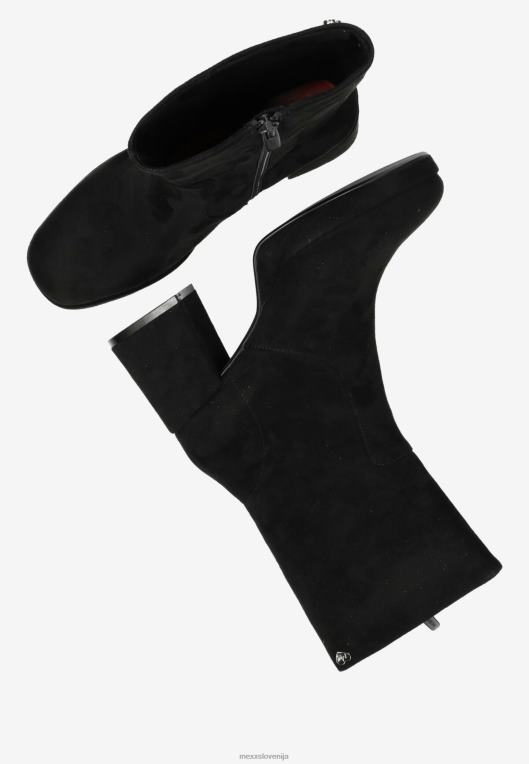 Mexxschwarz ženske gležnar kiwi črn 860R363