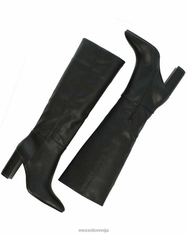 Mexxschwarz ženske škorenj kristalno črn 860R344